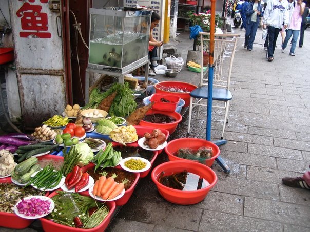 שוק בכפר סיני